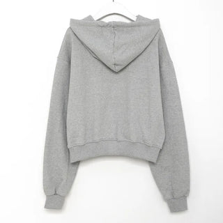 Semi-Clothed Sweat Double Zip Hoodie