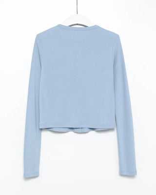 Semi-Clothed Slim Cardigan