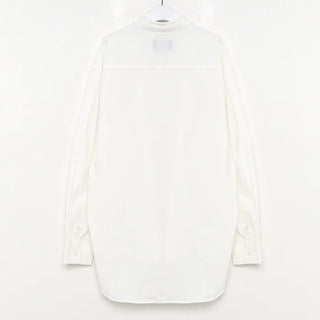 Oversized cotton shirt