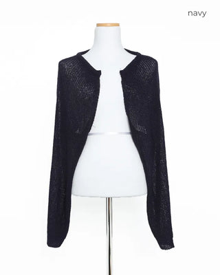 Cropped bolero cardigan