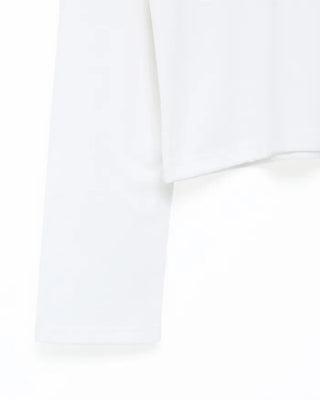 Brushed round neck T-shirt
