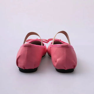Ribbon Pointed Flat Shoes