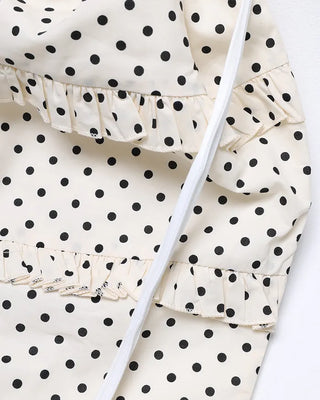 Polka Dot Frill Knapsack