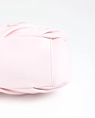 Multi-zip studded shoulder bag