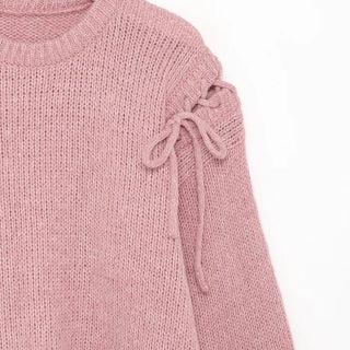 Eyelet Point Knit