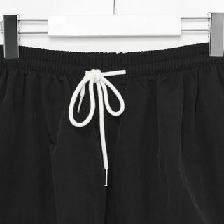 Nylon Banding Half Pants