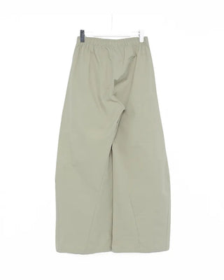 Balloon waist elastic pants
