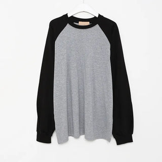 Solid Raglan Long Sleeve T-Shirt