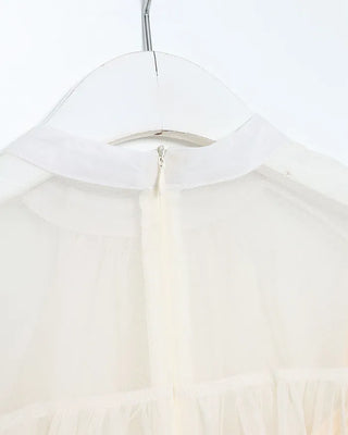 Organza sheer blouse