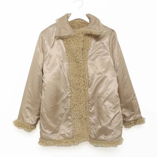Boa Collar Oversized Jacket