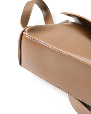 Flap belt shoulder bag