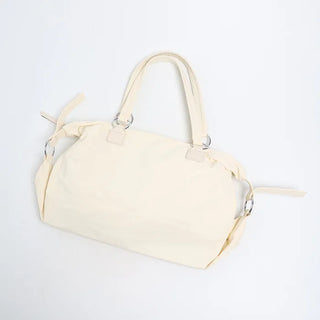 Stud Point Nylon Shoulder Bag