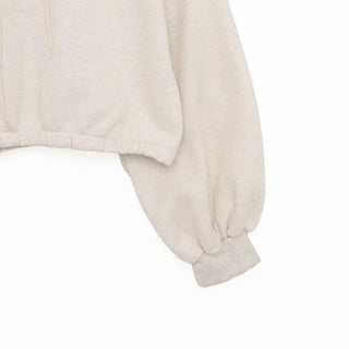 Brushed String Sweatshirt and Pants Set