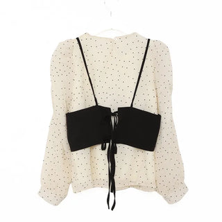 Bistier Dot Blouse Set