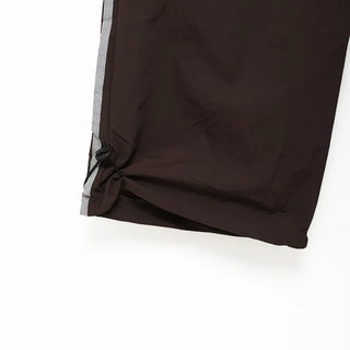 2-line elastic waist wide pants