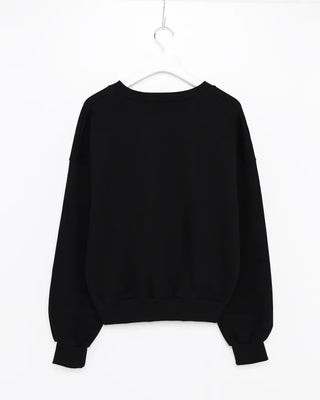 V-neck sweatshirt