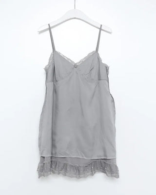 Chiffon lace frill camisole dress