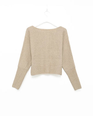 Classic boat neck knit