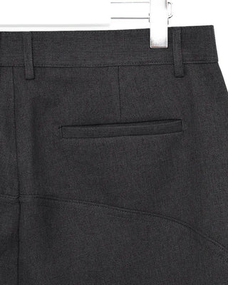 Slit wide pants