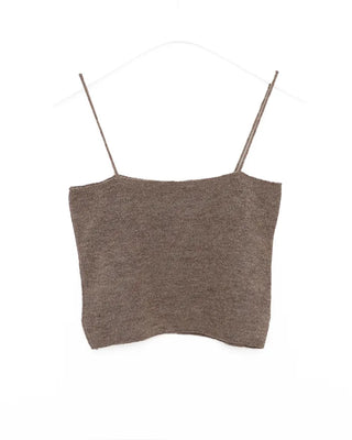 Simple bustier cardigan set