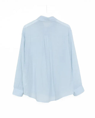 Oversized sheer shirt