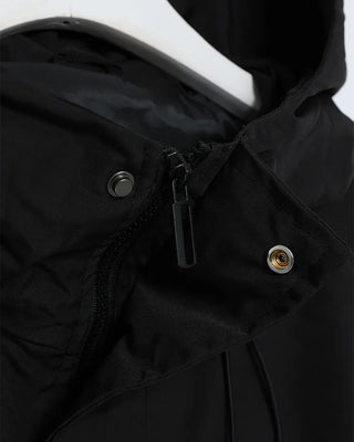 Hooded windbreaker