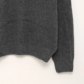 (Unisex) Half-Zip Knit