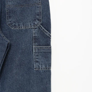 Carpenter wide denim pants