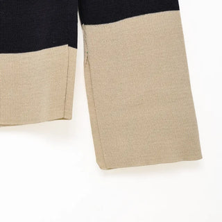 Boat neck knit