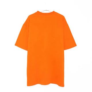 Acrobatic Lettering Half-Sleeve T-Shirt