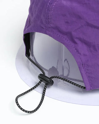 Drawstring Lettering Nylon Cap