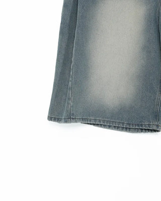 Vintage Wash Bermuda Denim