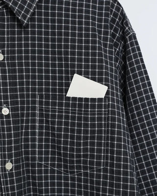 Flannel check shirt