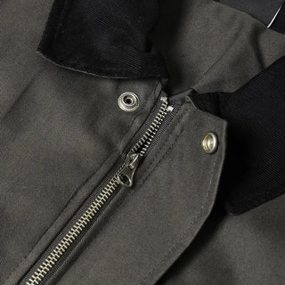 Corduroy Collar Work Jacket