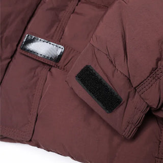 Ribbon Hooded Down Jumper