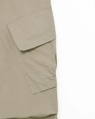 (Unisex) Elastic Waist Cotton Cargo Pants