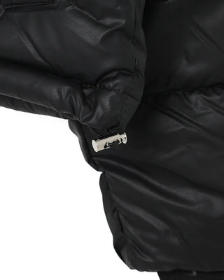 High-neck short down jacket