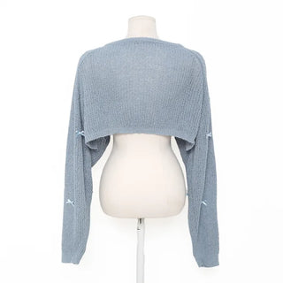 Ribbon Bolero Cardigan