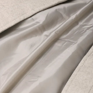 Single-button half coat