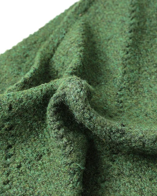 Pom-pom fur scarf