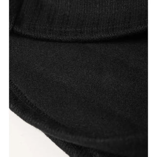 String knit shorts