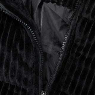 Corduroy padding
