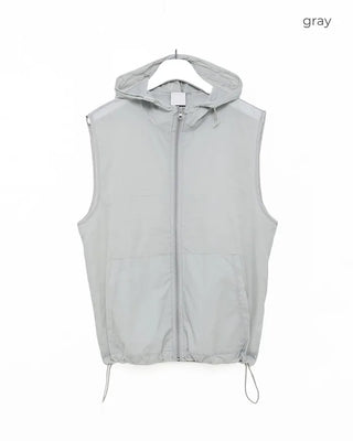Windbreaker Hooded Vest