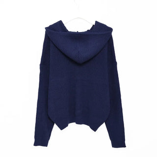 (Unisex) Oversized Hooded Knit