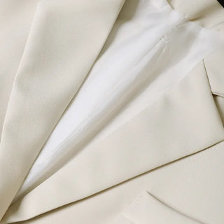 Back-button tailored jacket