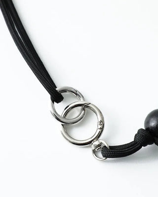 [4th Re-release] (ORIGINAL) Wood Ball Shoulder Strap (black)