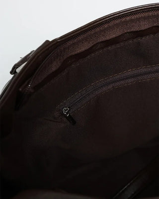 Square buckle shoulder bag