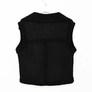 Sheepskin vest jacket