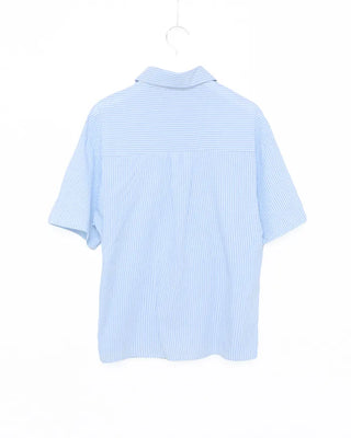 Pencil stripe half shirt