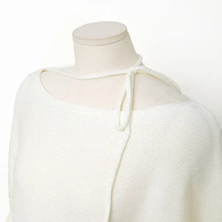 Asymmetrical Strap Knit
